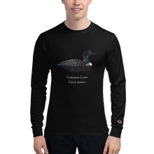 Load image into Gallery viewer, Common Loon Men&#39;s Champion Long Sleeve Shirt
