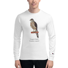 Load image into Gallery viewer, Cooper&#39;s Hawk Men&#39;s Champion Long Sleeve Shirt
