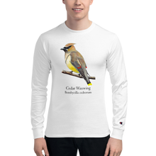 Load image into Gallery viewer, Cedar Waxwing Long-Sleeve Champion Shirt

