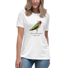 Load image into Gallery viewer, Anna&#39;s Hummingbird Women&#39;s Relaxed T-Shirt
