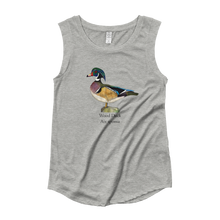 Load image into Gallery viewer, Wood Duck Women&#39;s Cap Sleeve T-Shirt

