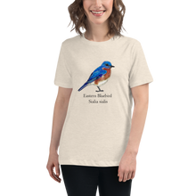 Load image into Gallery viewer, Eastern Bluebird Women&#39;s Relaxed T-Shirt
