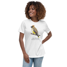 Load image into Gallery viewer, Cedar Waxwing Women&#39;s Relaxed T-Shirt
