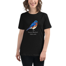Load image into Gallery viewer, Eastern Bluebird Women&#39;s Relaxed T-Shirt
