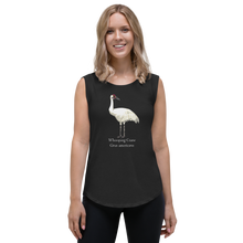 Load image into Gallery viewer, Whooping Crane Women&#39;s Cap Sleeve T-Shirt
